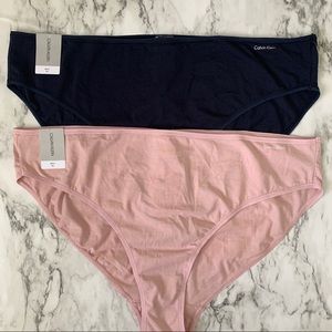 calvin klein form cotton bikini